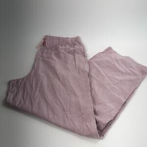 Victoria's Secret Modal Lounge PJ Pants w/Logo & Pocket Rose Size XL NWT